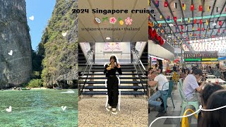 2024 SEA CRUISE 🛳️🌴🥥: singapore, malaysia, thailand, snorkeling, eating | Val_LOG: Southeast Asia