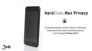 3mk HardGlass Max Privacy - rewelacyjne szkło hartowane prywatyzujące przeglądanie danych w tłumie.