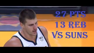 Nikola Jokic 27 Pts 13 Reb Denver Nuggets vs Phoenix Suns HIGHLIGHTS