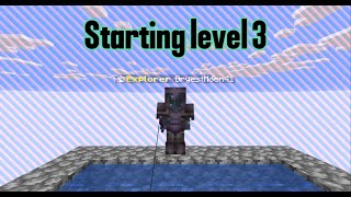 Starting level 3 in pgg