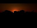 sunset timelapse effect