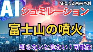 【AIシミュレーション】富士山噴火の衝撃！起きたらどうなる？被害と影響を徹底解析