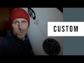 GivesAMinute Custom Shaped Surfboard