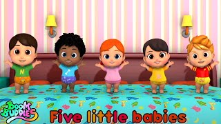 Five Little Babies  - Sing Along | Songs for Kids | Nursery Rhymes and Children Song by Boom Buddies
