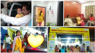 Evening Vlog..Spending time with Family..అతి పెద్ద Exhibition చూద్దాం రండి..