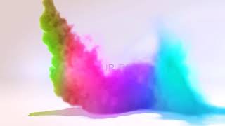 3013  - Rainbow Smoke Colorful corporate Logo Reveal animation intro