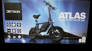 Jetson Atlas Folding Fat Tire Electric Bike .