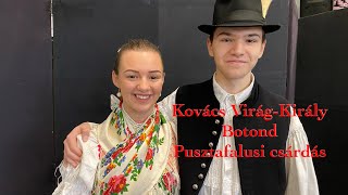 Kovács Virág-Király Botond, kötelező tánc, pusztafalusi csárdás