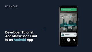 Developer Tutorial: Add MatrixScan Find to an Android App | Scandit