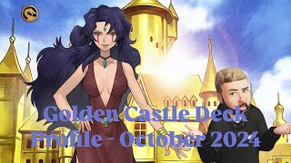 Yu-Gi-Oh! Golden Castle of Stromberg Deck Profile - October 2024