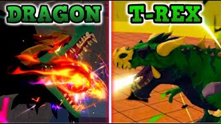 (BATTLE OF THE CENTURY) Eastern Dragon Vs T-Rex In Blox Fruits