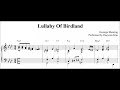 [Jazz Standard] Lullaby Of Birdland (sheet music)