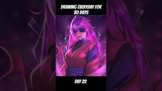 Day 22 of drawing everyday for 30days🌱✨ #anime #manga #clipstudiopaint #speedpaint