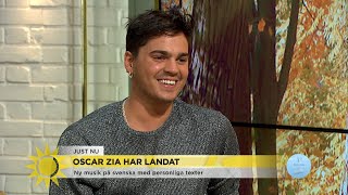 Oscar Zia debuterar som ”straight” skådis: ”Jag har aldirg legat med en tjej” - Nyhetsmorgon (TV4)