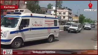 Lt. Governor Manoj Sinha reviews ongoing development works in Kathua district