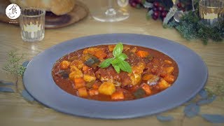 義式獵人雞｜Chicken Cacciatore｜聖誔食譜｜C2食光｜4K [Eng Sub]【Cooking ASMR】