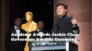 ‪‪Academy Awards‬, ‪Jackie Chan‬, ‪Governors Awards Ceremony‬‬