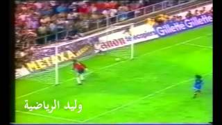 ضربة ترجيح الفرنسي روشيتو ضد ألمانيا كأس العالم 82 م تعليق عربي