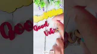 Good Vibes ❤️ #diy #crafts #shorts #handmade #art #goodvibes #artist #shortsvideo #explore