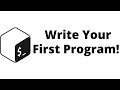 Introduction To Bash Scripting - Let's Write Our First Program!