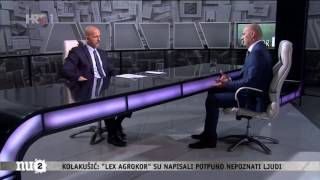 Nedjeljom u 2 Mislav Kolakušić o Lex Todorić i Rajko Dondur o pljački Vindije 09.04.2017.