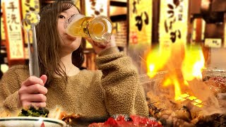 【高円寺飲み】憧れの店にフラれた流れで行き着いた焼肉屋ぎゅうばか。生ビール100円ありがたし。