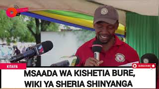 MSAADA WA KISHERIA BURE, WIKI YA SHERIA SHINYANGA