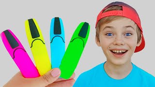 Magic Pen Learn Color with Nick and Poli