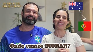 T03 - EP44 - Mudança para Portugal: ONDE vamos MORAR? | NOSSO FLIX