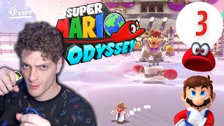 MARIO ODYSSEY - ENFRENTANDO o BOWSER #3 - [Gameplay PT-BR]