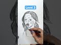 beginner vs. pro drawing olivia rodrigo 😳 *humble twerking* julia gisella