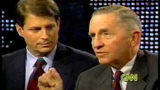 NAFTA: Ross Perot and Al Gore Debate 1993, Part 4 of 8