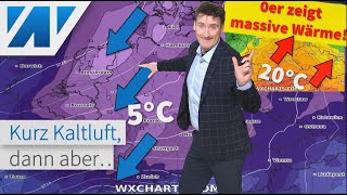 Wettersturz mit Aprilwetter: Schnee- und Graupelschauer, Wintergewitter! Nächste Woche Sonne, wärmer