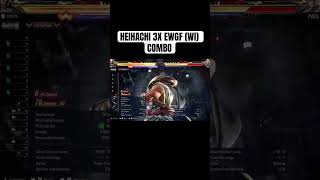 TEKKEN 8 HEIHACHI 3X EWGF (WI) #gaming #heihachi #gameplay #tekken8 #fightinggames #fyoupage