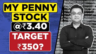 100x TARGET for this PENNY STOCK | best multibagger shares 2023 | Raghav Value Investing