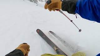 Skiing from the top of Chair 2 to the upper parking lot | Alpental