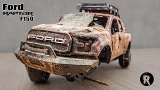 Restoration Pickup Truck Ford Raptor F150 4x4 Abandoned