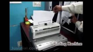 Wiro and Comb Binding Machine, Paper Shredder Machine, Note Counting Machine, Lamination Machine