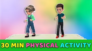 30 Minute Physical Activities For Kids: Home Exercises