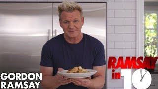 Gordon Ramsay Cooks Shrimp Scampi In Just 10 Minutes | Ramsay in 10