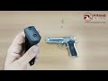 pistola airgun beretta m92 cromada kl92 s 4 5mm co2