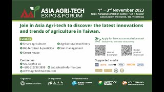 Asia Agri-Tech Expo and Forum 2023