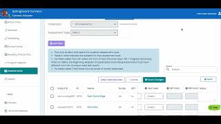 Adding Assessment Results