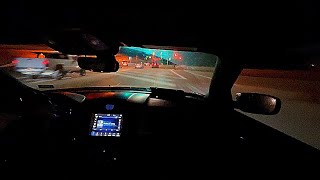 LATE NIGHT PULL SPORT MODE DRIVE IN 2023 CHRYSLER 300 S POV!!!