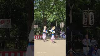 【東京新のんき連】Tokyo Shin-nonki🙂 Awa Odori in Igusamori Park,Tokyo 20240525第26回 花と緑の井草祭り