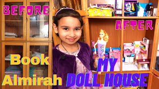 How I convert a Book Almirah to my Barbie Doll House | #LearnWithPari