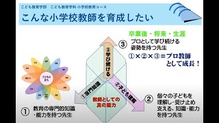 2023小学校教育コース紹介録画