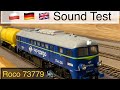 ST44-324 Gagarin | PKP CARGO | Roco 73779 | Sound Test | #Roco