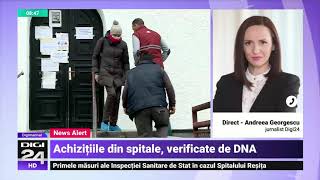 Percheziții DNA în trei județe: Suspiciuni de corupție privind achizițiile pentru materiale COVID