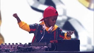 DJ Arch Jr: The World's Youngest DJ Delivers Jaw-Dropping Act - America's Got Talent: The Champions
